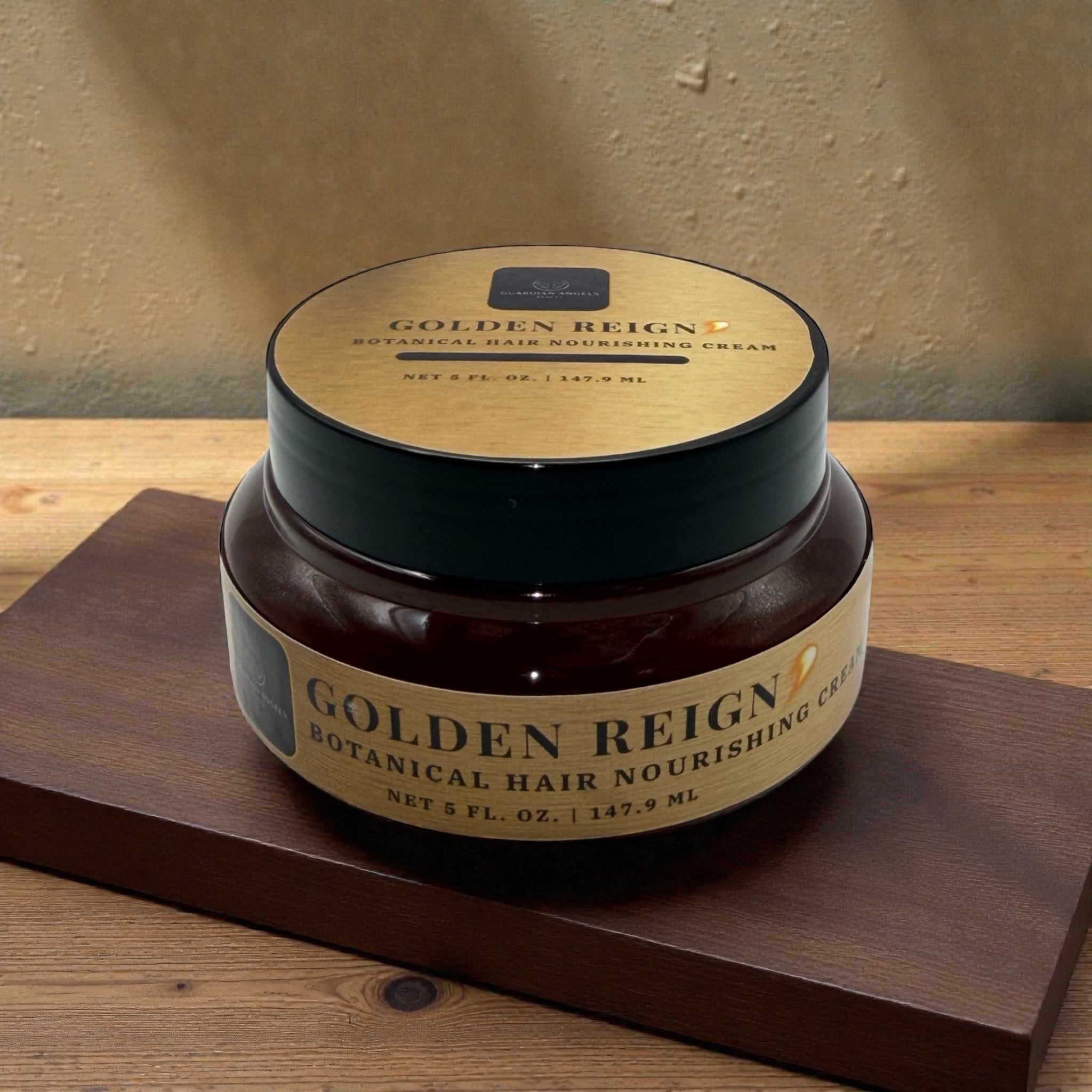 Golden Reign Botanical Hair Nourishing Cream by Guardian Angels Beauty.1
